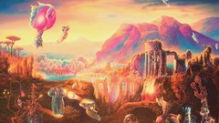 Artwork fictional landscapes James McCarthy