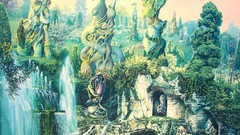 Artwork fictional landscapes James McCarthy