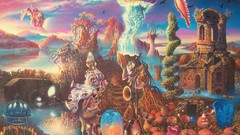 Artwork fictional landscapes James McCarthy