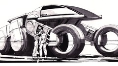 Artwork futuristic Future Cars Syd Mead