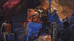 Artwork futuristic Syd Mead