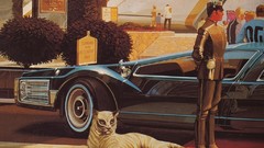 Artwork futuristic Syd Mead