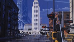 Artwork futuristic Syd Mead