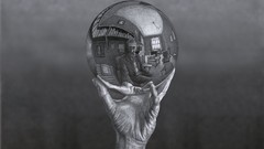 Artwork grayscale MC Escher Pencil Art