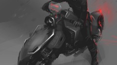 Artwork Izhmash motorbikes Vadim