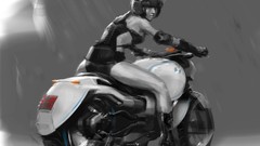 Artwork Izhmash motorbikes Vadim