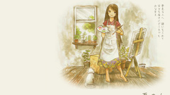 Artwork little girl children