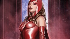 Artwork marvel comics scarlet witch fantasy art