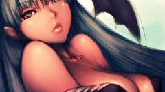 Artwork Morrigan Aensland anime