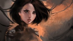 Artwork sakimichan Gunnm Battle Angel Alita