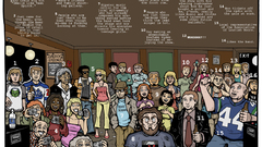 Artwork TV shows text