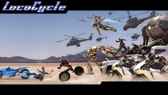 artwork vehicle LocoCycle video games