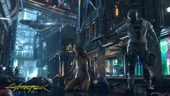 Artwork video games cyberpunk 2077 fantasy art cd project red 