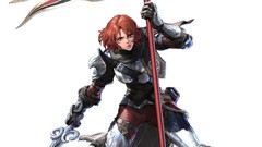 Artwork woman video games