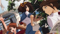 Asahina mikuru suzumiya haruhi kyon the melancholy of haruhi 