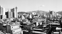 Asia Korea Seoul monochrome south korea