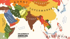 Asia Maps funny USA charts stereotype