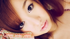 Asians big eyes faces