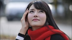 Asians models black hair Korean Cha Sun Hwa