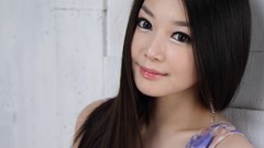 Asians models black hair Lee Eun Seo