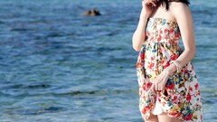 Asians models cleavage bikini DGC Kana Yume