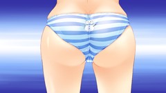 Ass anime girls game cg skyfish underwear panties