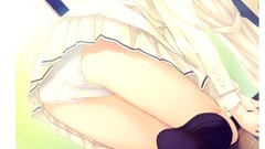 Ass Anime short hair seifuku sugina miki panties looking back 