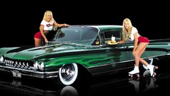 Ass cars skirts green cars car babes