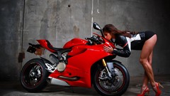 Ass Ducati legs kissing motorbikes girls with bikes Kylie Shea 