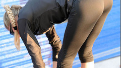 Ass tights Anna Kournikova