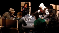 Assassin's Creed poker metal gear solid video games render