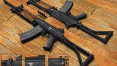 Assault rifle cgi IMI Galil