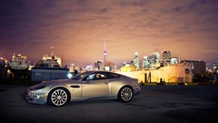 Aston Martin night city aston martin vanquish