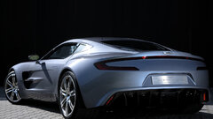 Aston Martin vehicle Car silver cars Aston Martin One-77