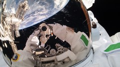 Astronauts Italy Earth outer space International Space Station 