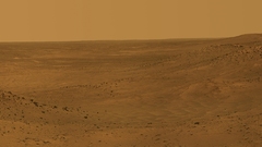 Astronomy Martian horizon