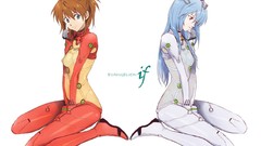 Asuka langley soryu neon genesis evangelion ayanami rei 