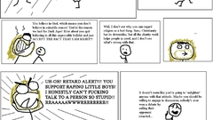 Atheism stick figures