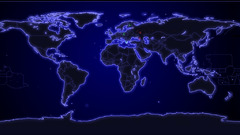 Atlas World Map Radar