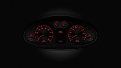 Audi abstract digital art gauges tachometer