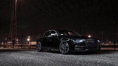 Audi Audi S4 Audi B8 Car vehicle night black cars