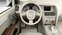 Audi car interiors steering