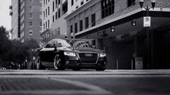 Audi cars audi s6 grayscale