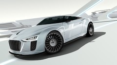 Audi cars concept art Audi E-Tron Spyder