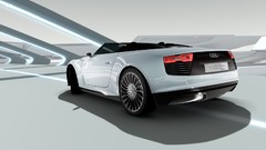 Audi cars concept art Audi E-Tron Spyder