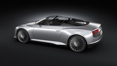 Audi cars concept art Audi E-Tron Spyder
