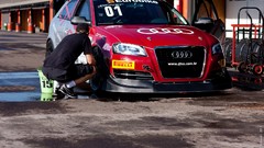 Audi cars races Honda civic depth of field Ford racing Audi R8 