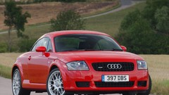 Audi cars roads vehicles 2003 audi tt red cars German cars 