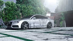 Audi cars roads vehicles audi a7