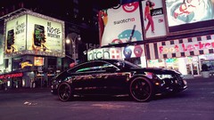 Audi cars streets audi a7 nights